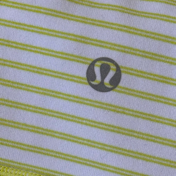 Lululemon striped halter racerback support tank - Picture 5 of 7
